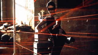 A spy In The House Of Microsoft: Catherine Zeta-Jones in the laser scene of the movie Entrapment.